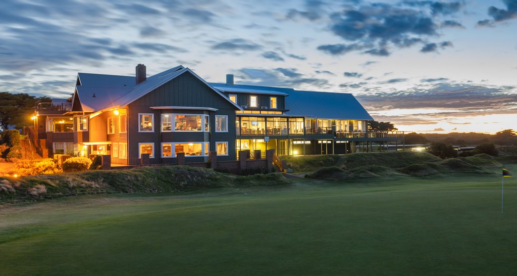 bhgc - clubhouse as the backdrop